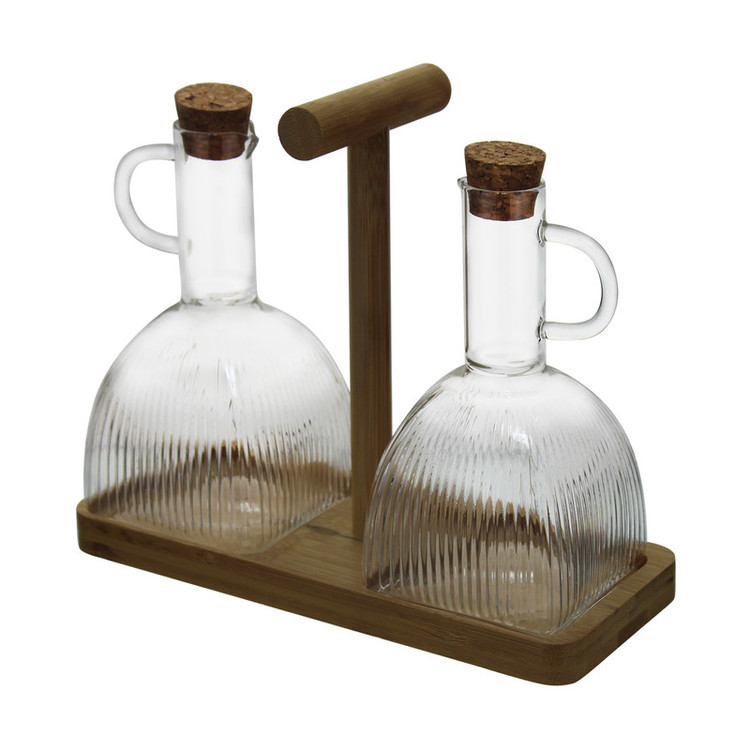 ست آبلیموخوری و ظرف روغن کد L5-27 مجموعه 3 عددی