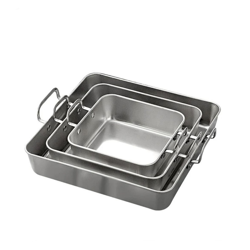 ظروف پذیرایی مدل stainless کد 152025 مجموعه 3 عددی