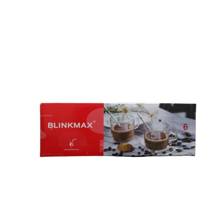 نیم لیوان بلینک مکس مدل هتلی بسته 6 عددی