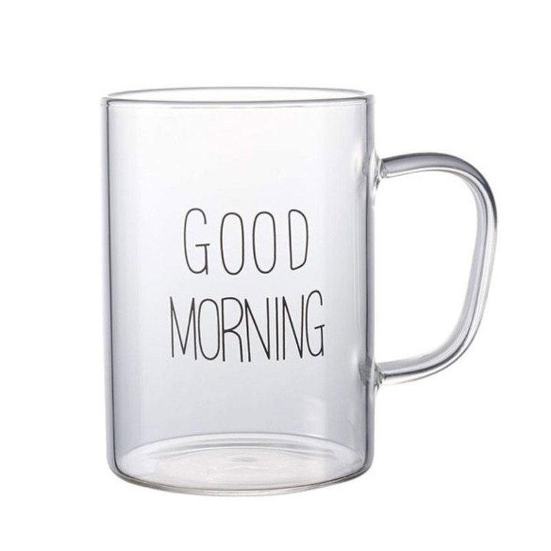 لیوان مدل  good morning کد P-16