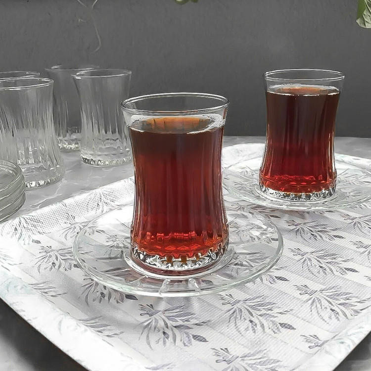 استکان پاشاباغچه مدل ELYSIA کد 42901 بسته 6 عددی