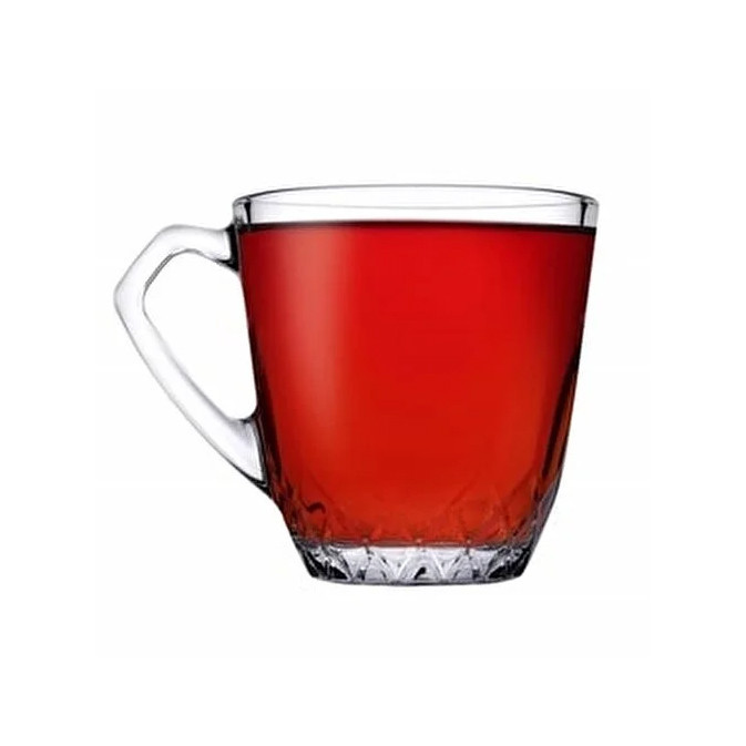 استکان پاشاباغچه مدل Mercan کد 55733 بسته 6 عددی