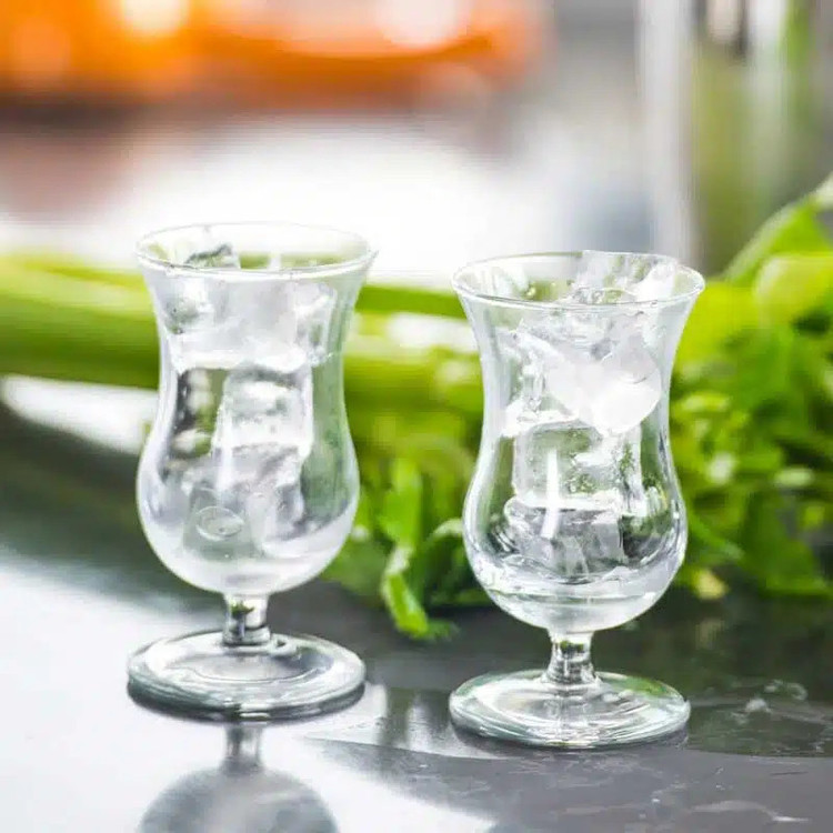 لیوان پاشا باغچه مدل پایه دار کد DH21 بسته 4 عددی