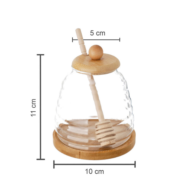ظرف عسل خوری مدل Honey Jar