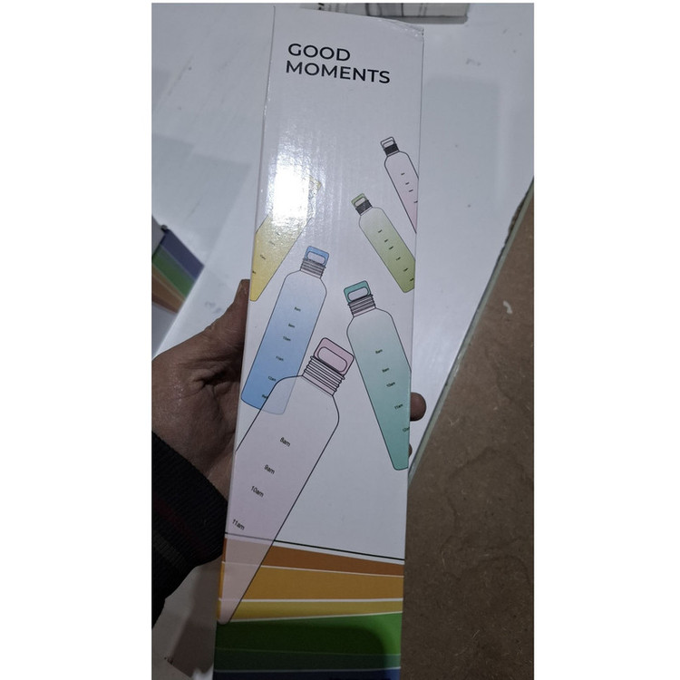 بطری آب مدل مدرج کد 1369n گنجایش 1 لیتر