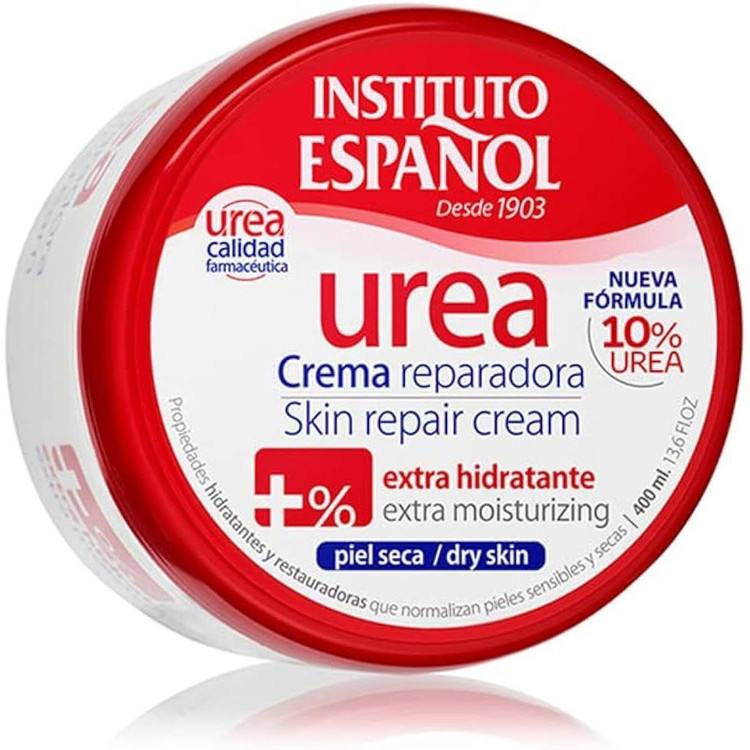 کرم مرطوب کننده انستیتو اسپانول مدل Urea حجم 400 میلی لیتر