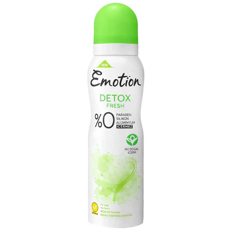 اسپری ضدتعریق زنانه ایموشن مدل DETOX FRESH حجم 150 میلیلیتر