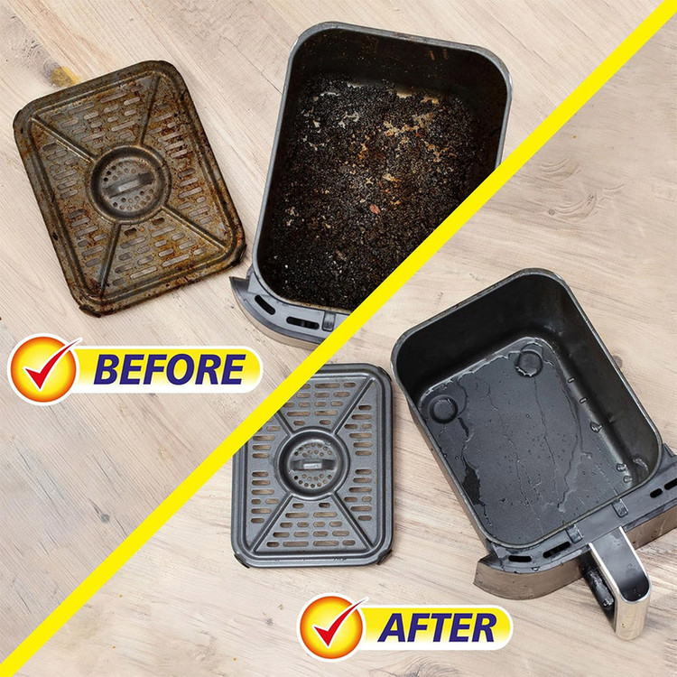 اسپری تمیزکننده چربی دستگاه هوا پز البو گریس مدل Air Fryer Cleaner با رایحه لیمو حجم ۵۰۰ میلی لیتر