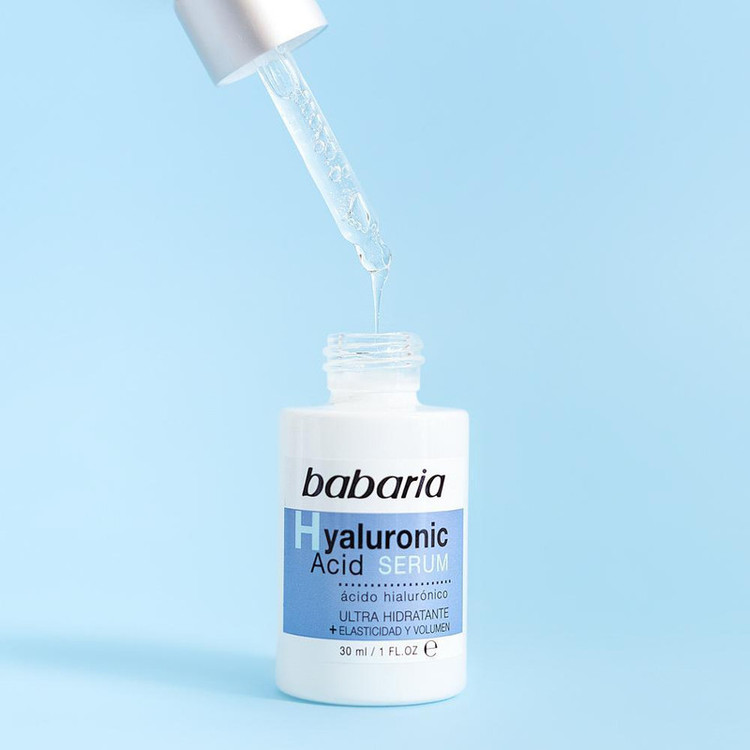 سرم پوست باباریا مدل Hyaluronic Acid حجم 30 میلی لیتر