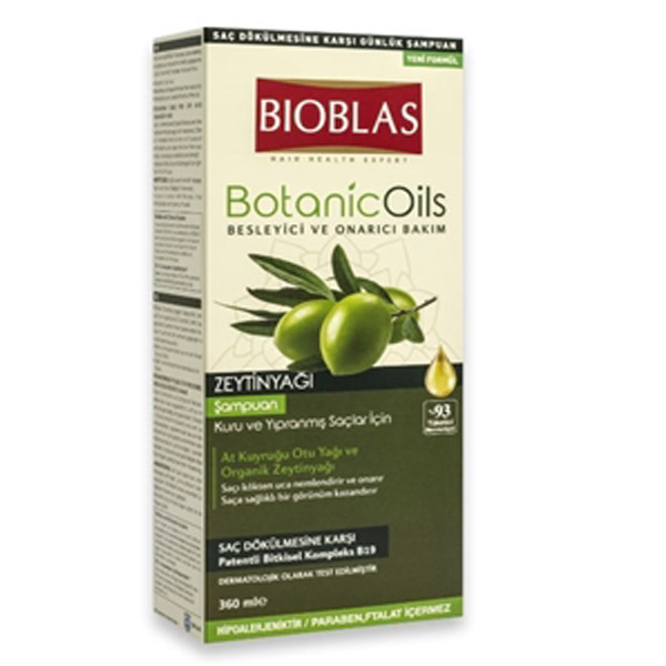 شامپو تقویت کننده و ضد ریزش مو بیوبلاس مدل Botanic Oil حجم 360 میلی لیتر