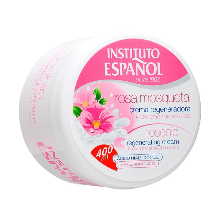 کرم آبرسان و مرطوب کننده انستیتو اسپانول مدل Rosa Mosqueta حجم 400 میلی لیتر