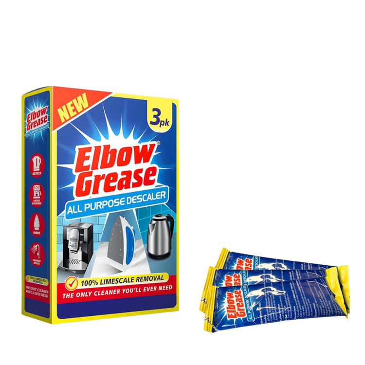 مایع جرمگیر لوازم خانگی البو گریس Elbow Grease مدل All purpose Descaler بسته 3 عددی