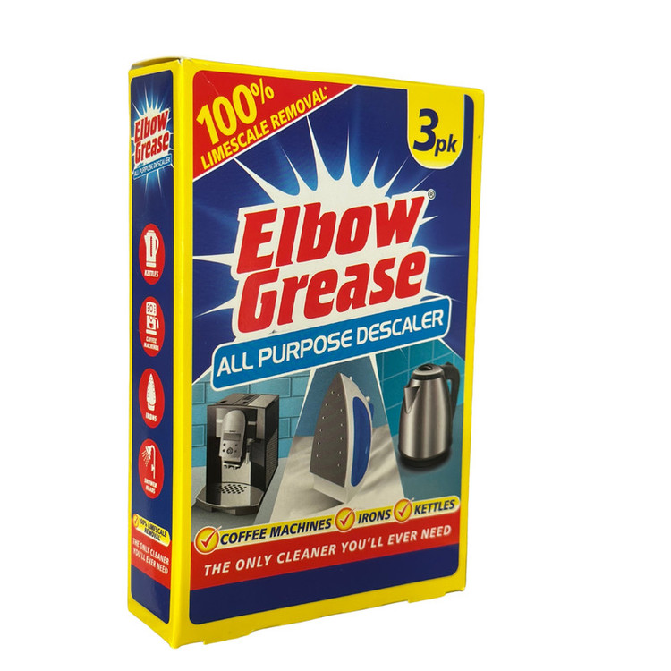 مایع جرمگیر لوازم خانگی البو گریس Elbow Grease مدل All purpose Descaler بسته 3 عددی