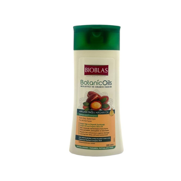 شامپو ضد ریزش مو بیوبلاس مدل BOTANIC OILS حجم 300 میلی لیتر