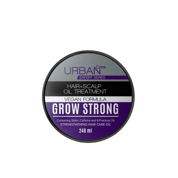 روغن تقویتکننده مو اربن کر مدل Grow Strong مناسب برای موهای شکننده حجم 240 میلی لیتر