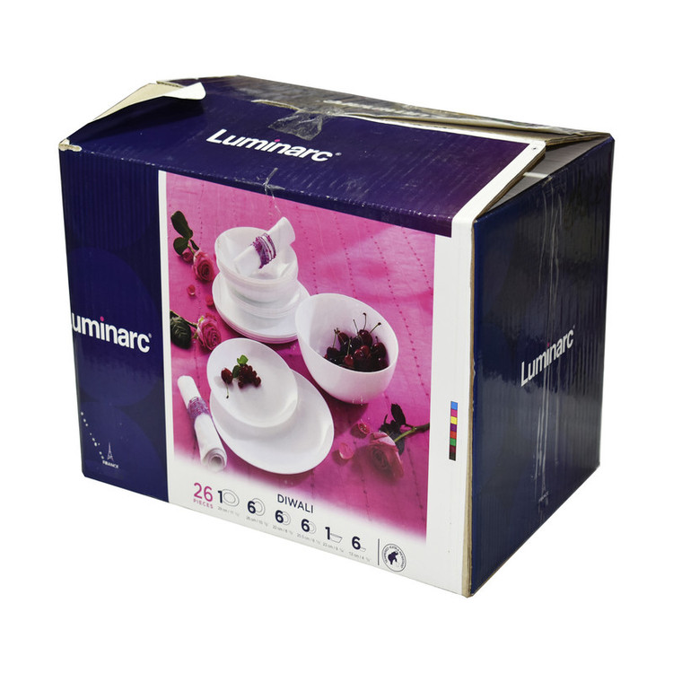 سرویس غذا خوری 26 پارچه لومینارک کد 20083