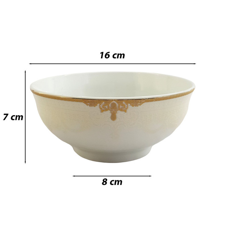 کاسه آبگوشت خوری چینی پارس کد 19-463 بسته 6 عددی
