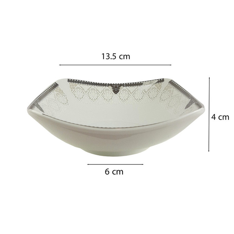 پیاله ماست خوری پارس چینی کد 603 بسته 6 عددی