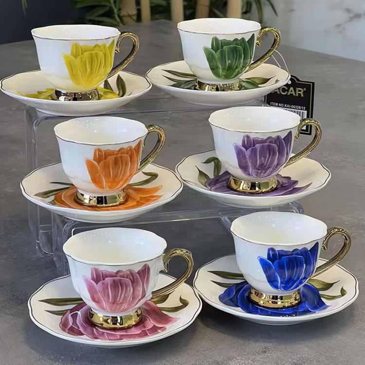 سرویس چای خوری 12 پارچه اجار مدل Kai