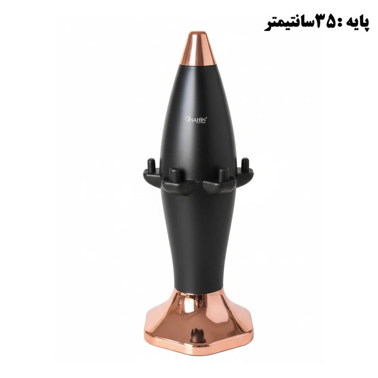 سرویس کفگیر و ملاقه 7 پارچه شاهین مدل STEELA_7SH