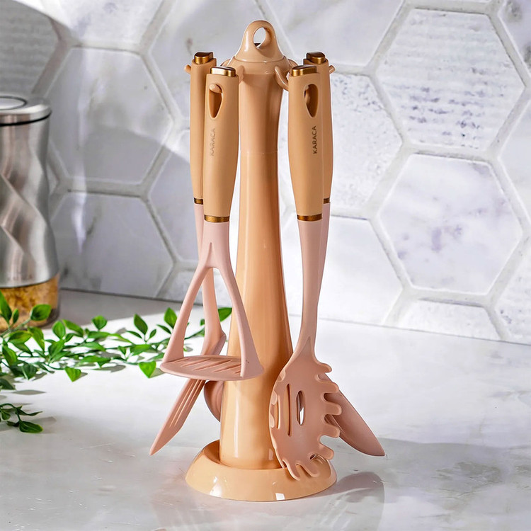 سرویس کفگیر و ملاقه 6 پارچه کاراجا مدل Milley