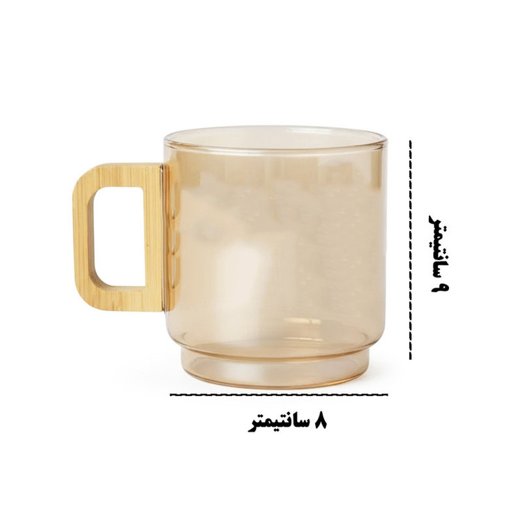 سرویس چای خوری 12 پارچه 6 نفره شاهین مدل SHN_121