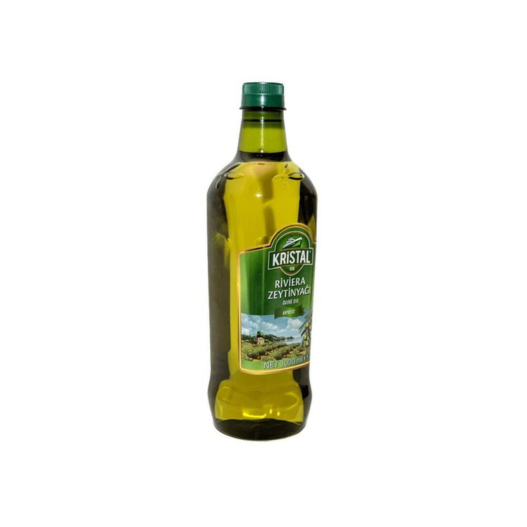 روغن زیتون بکر بی بو کریستال - 1000 میلی لیتر