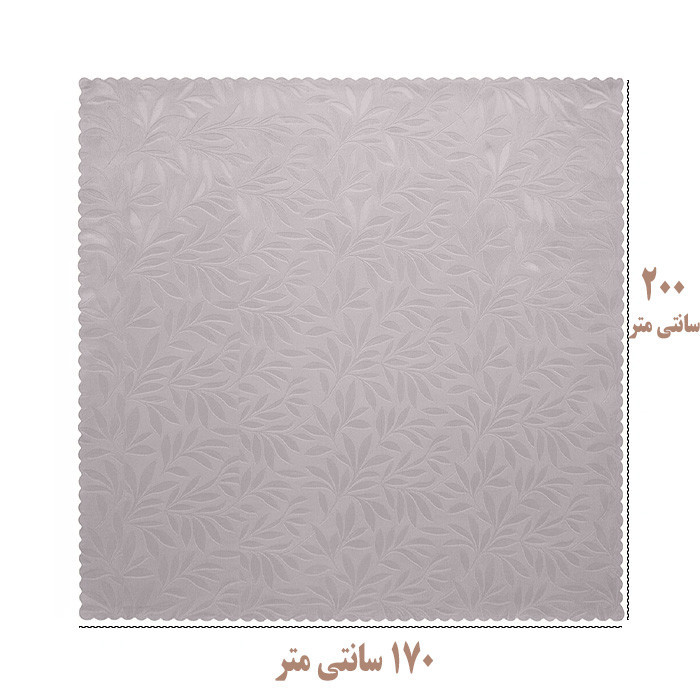 رومیزی مدل GRY101 سایز 200x170 سانتیمتر