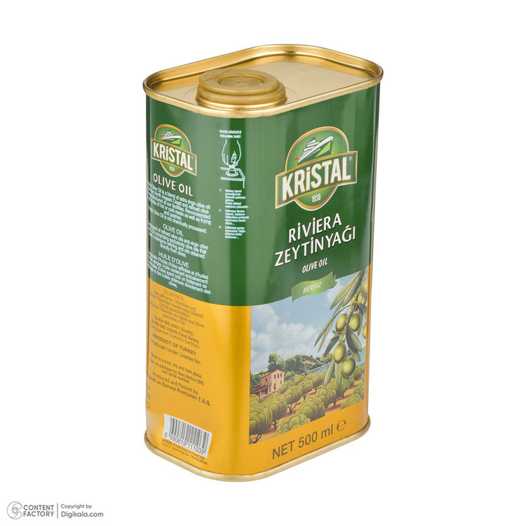 روغن زیتون بدونبو کریستال - 0.5 میلیلیتر