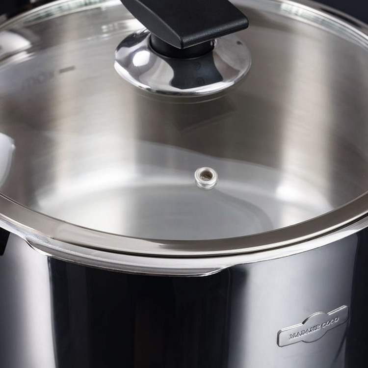 زودپز دوقلو مادام کوکو مدل ludovico pressure گنجایش 6 و 4 لیتر