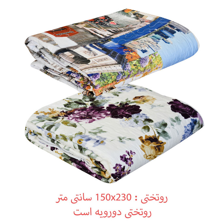 سرویس روتختی هندی مدل yilko تک نفره 2 تکه