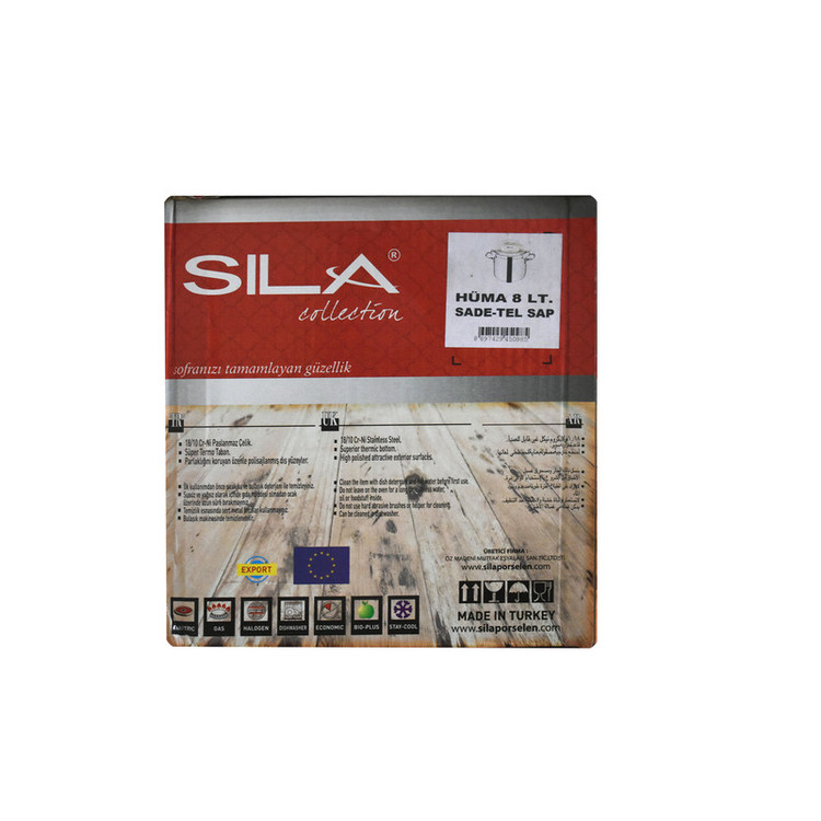زودپز سیلا مدل Hurna sade tel sap گنجایش 8 لیتر