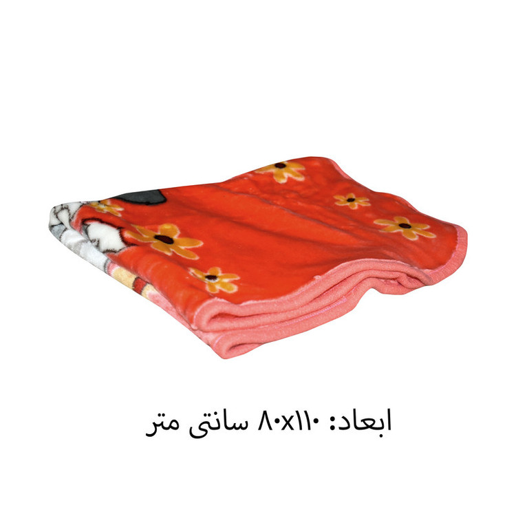 پتو کودک و نوزاد ارکیده مدل L - 312465 سایز 110x80 سانتی متر
