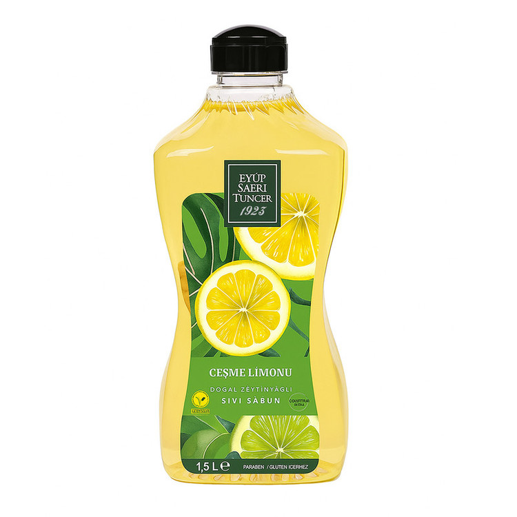 مایع دستشویی لیمویی ایوب صابری تانچر مدل Limon حجم 1500 میلی لیتر