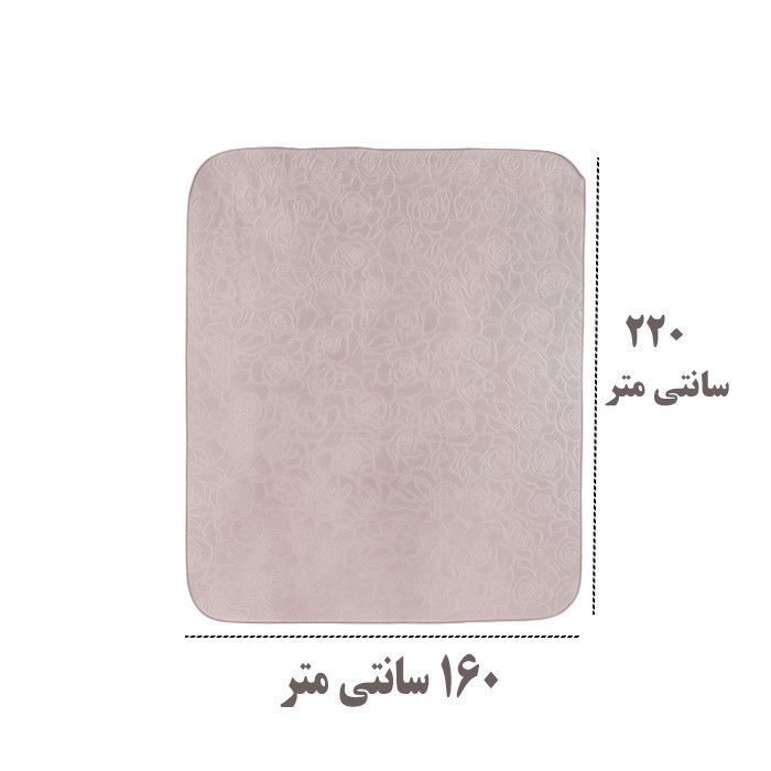 پتو 1 نفر مرینوس مدل BO2 سایز 220x160 سانتیمتر