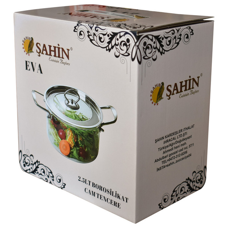 قابلمه پیرکس شاهین مدل SHN-126 سایز 20