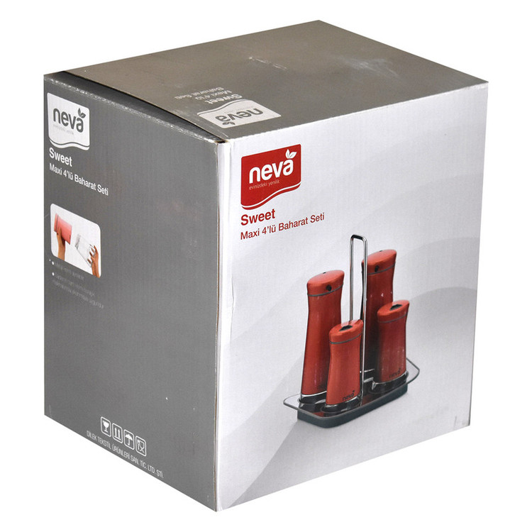ست جا ادویه 4 پارچه نوا مدل N2402
