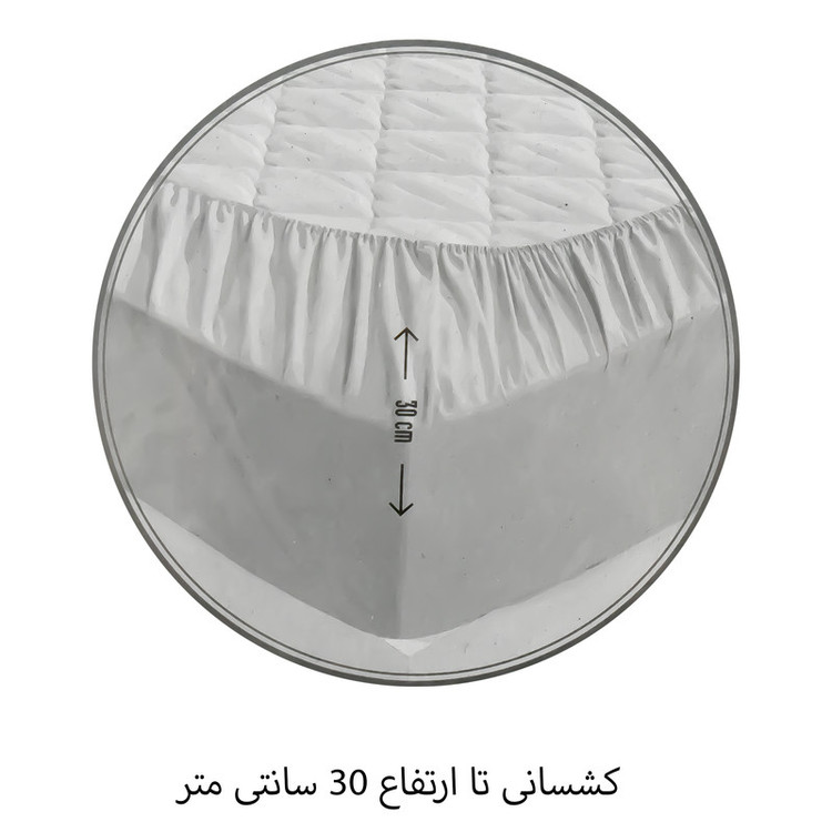 سرویس ملحفه ازدیلک مدل Oz-Trendy دو نفره 3 تکه