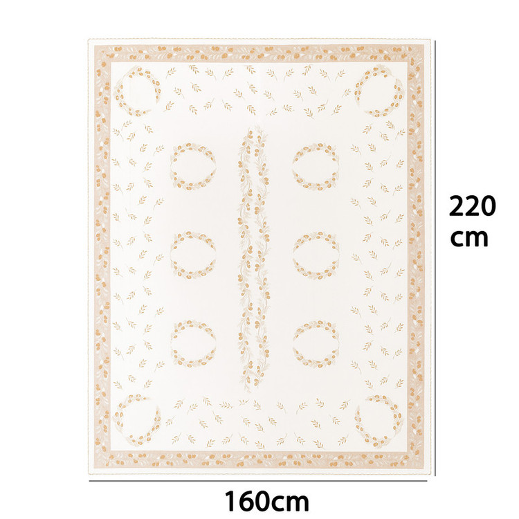 رومیزی ورولی مدل Olive سایز 160x220 سانتی متر