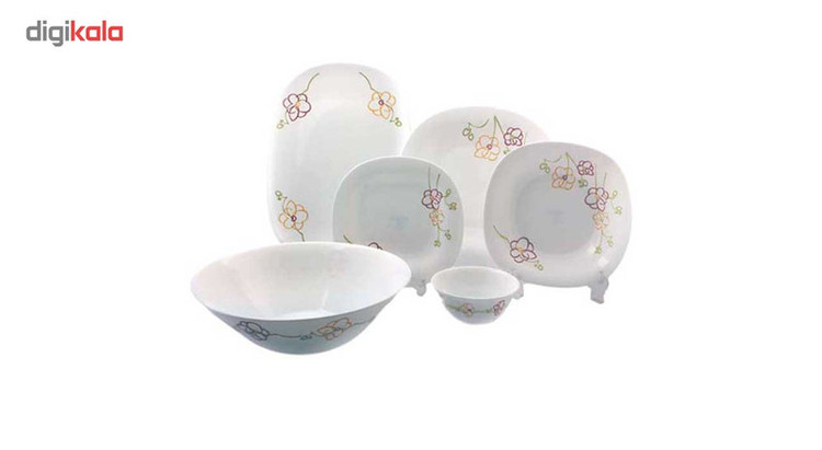 سرویس غذا خوری 26 پارچه لومینارک طرح Maivena