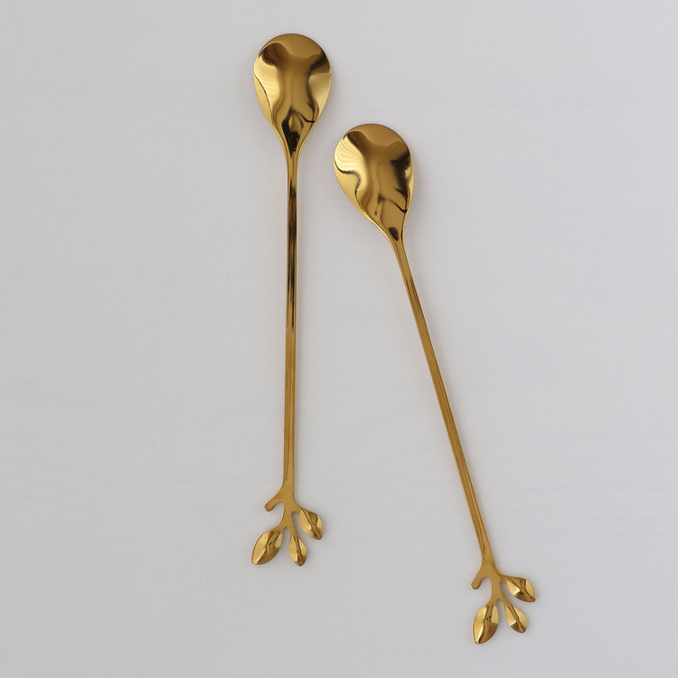 قاشق شربت خوری مدل HX-D8-036 مجموعه دو عددی